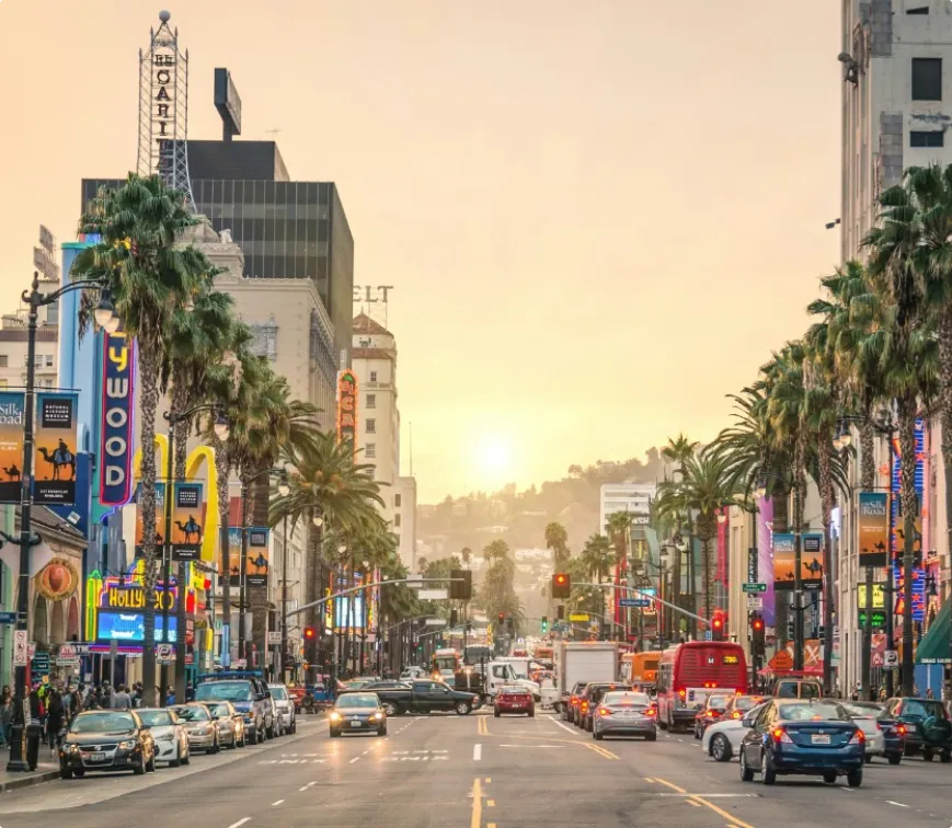 エンタメの都カリフォルニア